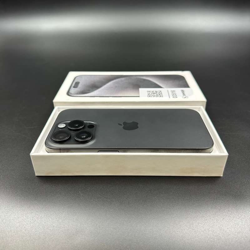 iPhone 15 Pro 256GB Black Titanium