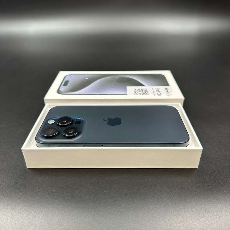 iPhone 15 Pro 256GB Blue Titanium