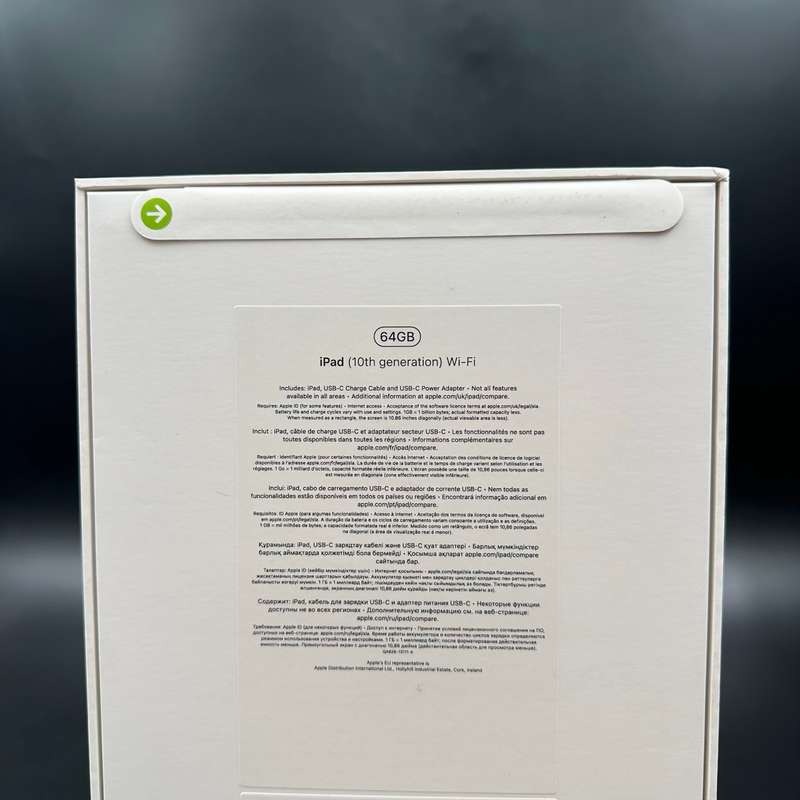 iPad 10th Gen 64GB Wifi Blue