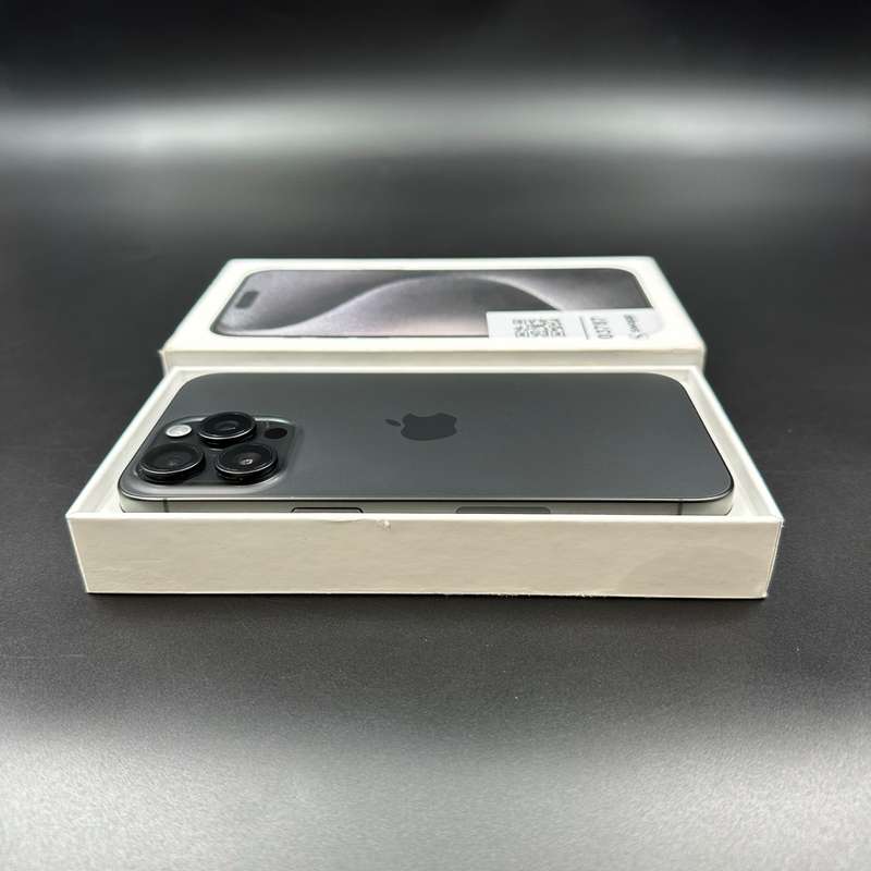 iPhone 15 Pro Max 256GB Black Titanium (E-SIM Only)