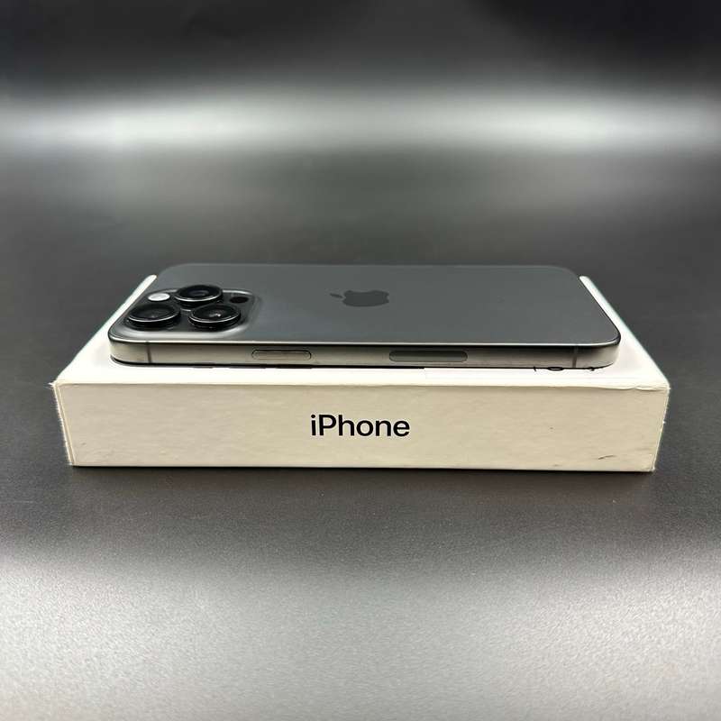 iPhone 15 Pro Max 256GB Black Titanium (E-SIM Only)