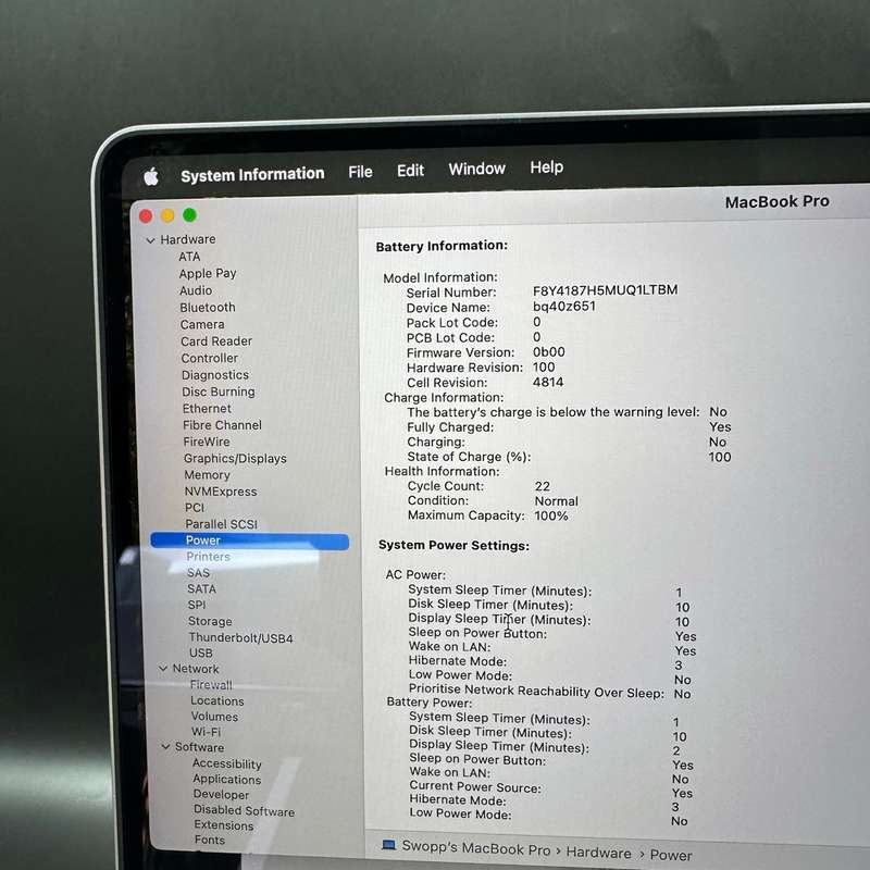 Macbook Pro 14" M3 | 8GB | 512GB | Space Grey