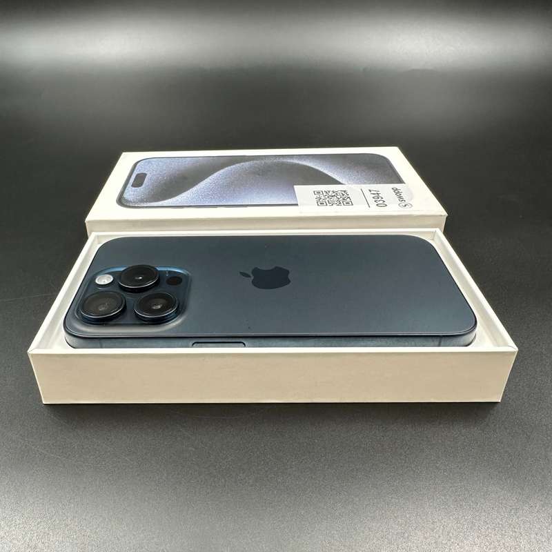 iPhone 15 Pro 256GB Blue Titanium