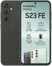 Samsung Galaxy S23 FE 256GB Phantom Black (Cracked Back)