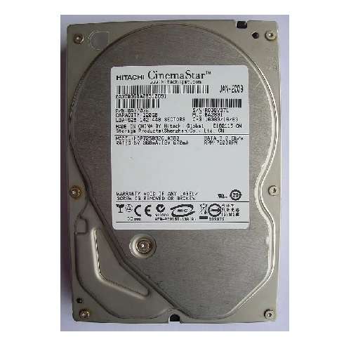 500GB HGST, CinemaStar, SATA, 3GB/s, 3.5", 7200RPM, 8MB Cache, Desktop HDD