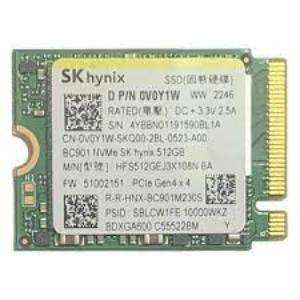 512GB SK Hynix, BC901, M.2 2230, Gen4x4, PCIe, NVMe, SSD
