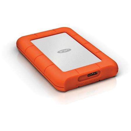 1TB LaCie Rugged Mini USB-3 External Mobile Drive (OEM Packaged/Not Retail)