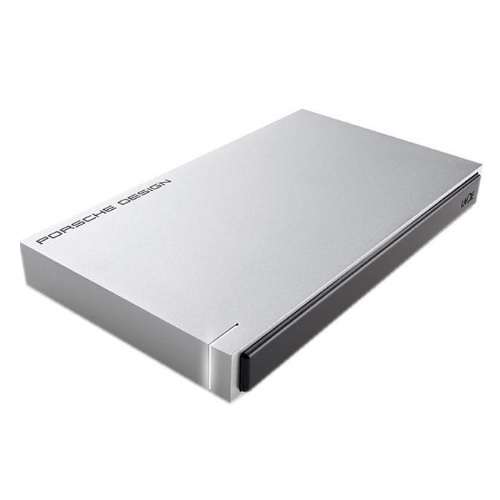 1TB LaCie Porsche Design Mobile Drive, USB 3.0 External HD, Silver (OEM Packaged/Not Retail)