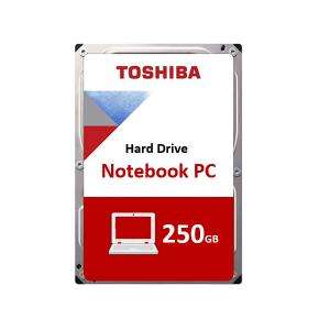 250GB, Toshiba, 2.5", 5400RPM, SATA N/Book Hard Drive