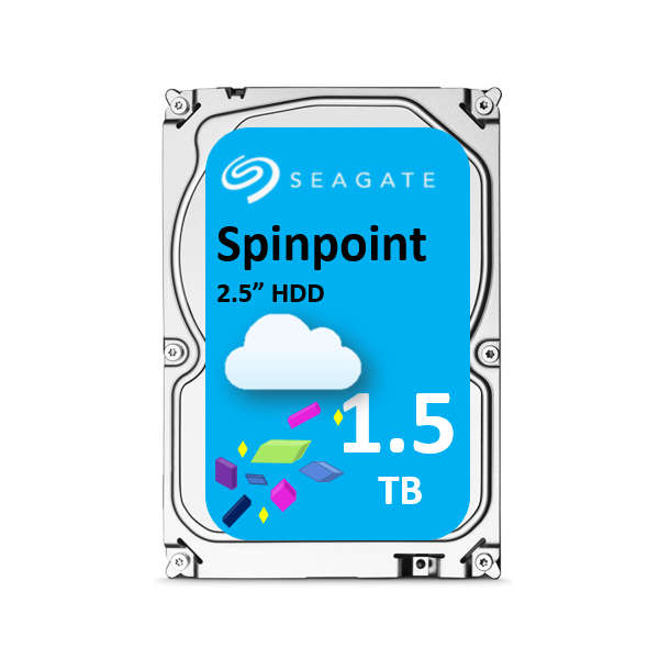 1.5TB Seagate Spinpoint M9T, SATA, 6GB/s, 2.5", 5400RPM, 32MB Cache, Notebook HDD