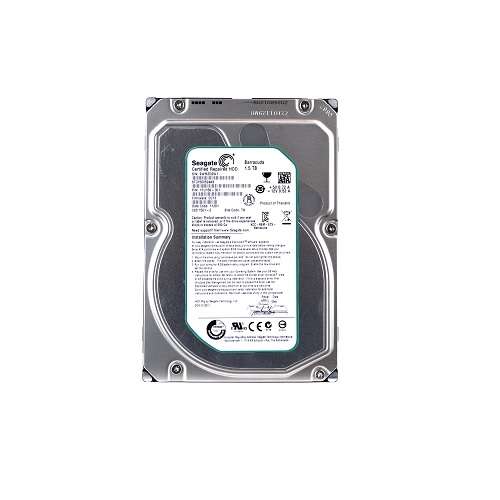 1.5TB Seagate 7200rpm, SATA-3, 3.5" Desktop HDD