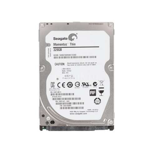 320GB Seagate, SATA, 3GB/s, 2.5", 5400RPM, 16MB Cache, Surveillance HDD