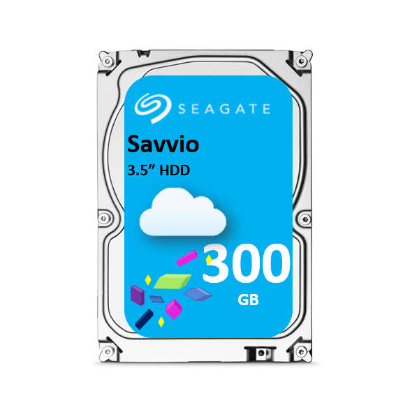300GB Seagate Savvio, 10K.3, SFF 2.5", SAS 10000rpm Enterprise HDD