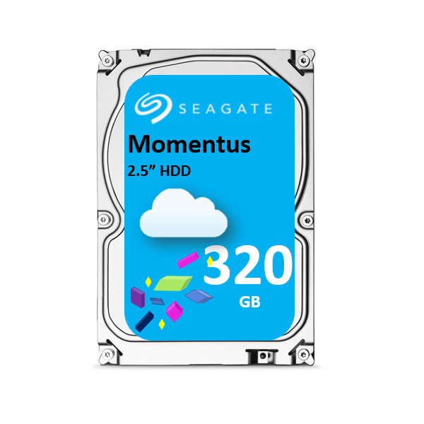 320GB Seagate Momentus, SATA, 3GB/s, 2.5", 7200RPM, 16MB Cache, Notebook HDD