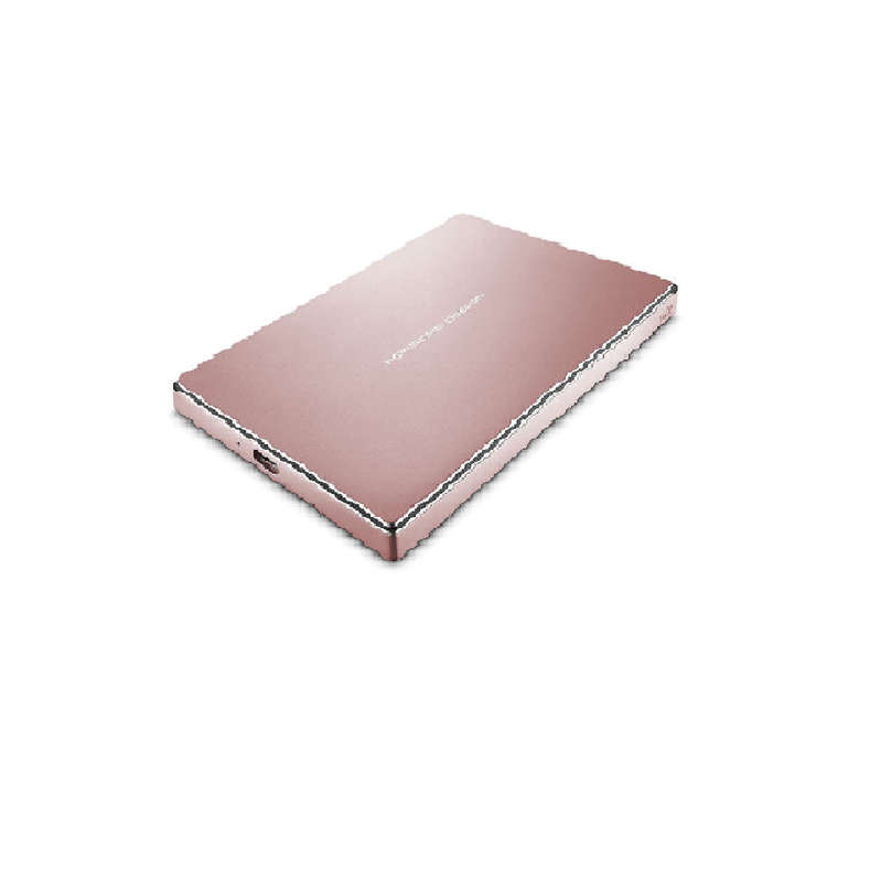 2TB LaCie Porsche Design USB-C Portable External HD Rose Gold  (Incl: USB 3.0 Type-C cable and USB 3