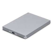 2TB LaCie, 3.5", USB 3.1 Type-C, External Mobile Hard Drive (Space Gray) (OEM Packaged/Not Retail)