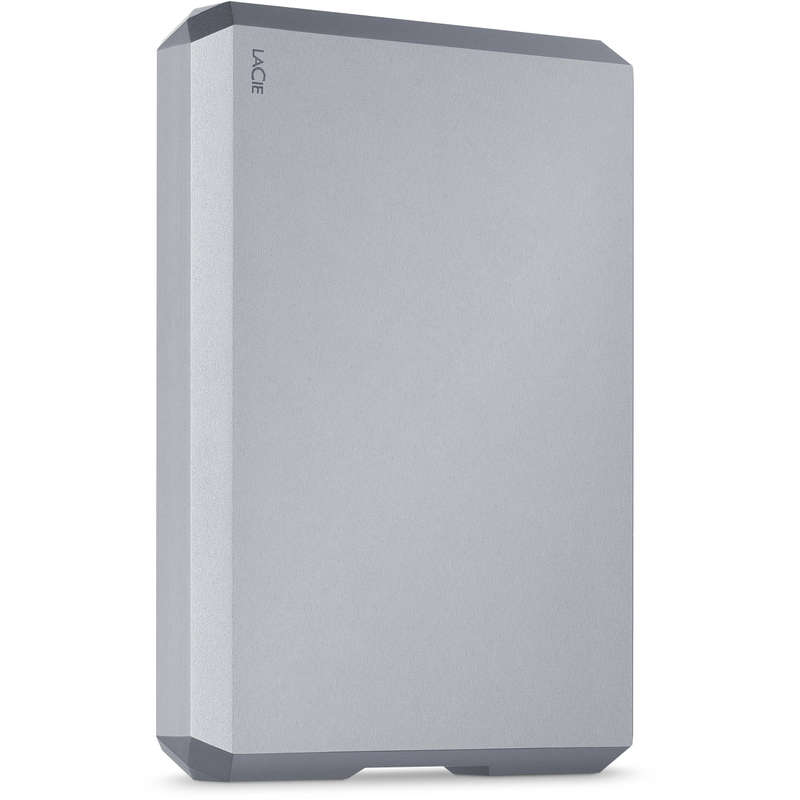 4TB LaCie USB 3.1 Type-C External Mobile Hard Drive (Space Gray) (OEM Packaged/Not Retail)