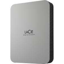 5TB LaCie, 3.5", USB-C 3.2, Moon Silver, External Hard Drive Portable (OEM Packaged/Not Retail)
