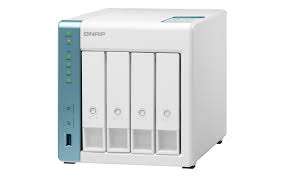 QNAP 4-BAY TOWER NAS, 1.7GHZ 4c ALPINE (AL-214) Processor, 2x Gigabit LAN Ports, 2x USB 3.2), Single