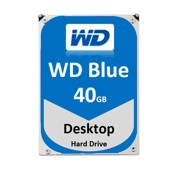 40GB WD, Caviar SE, SATA, 3GB/s, 3.5", 7200RPM, 8MB Cache, Desktop HDD