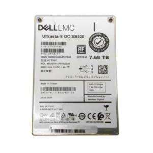 7.68TB DELL EMC Ultrastar DC SS530, SAS, 12Gbps, 512e , 2.5'' SSD