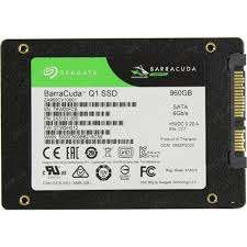960GB Seagate Barracuda-Q1, 2.5", SATA, 6Gbs (0.19 DWPD) 3D-QLC, SSD
