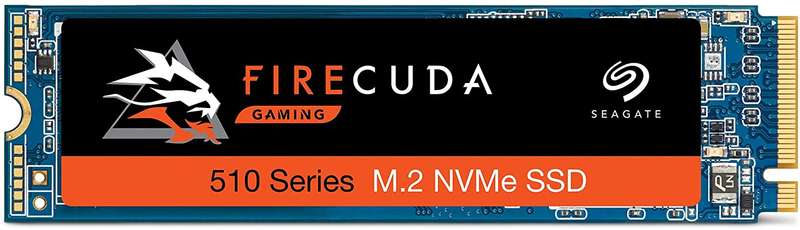 2TB Seagate FireCuda 510, M.2, PCIe 3D NVMe (0.7 DWPD) Internal SSD
