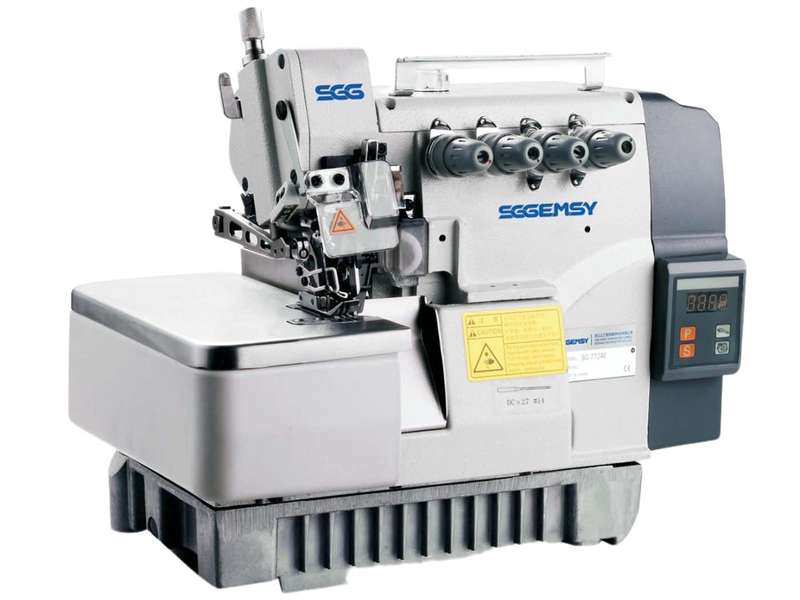 7725E DIRECT DRIVE GEMSY INDUSTRIAL OVERLOCKER