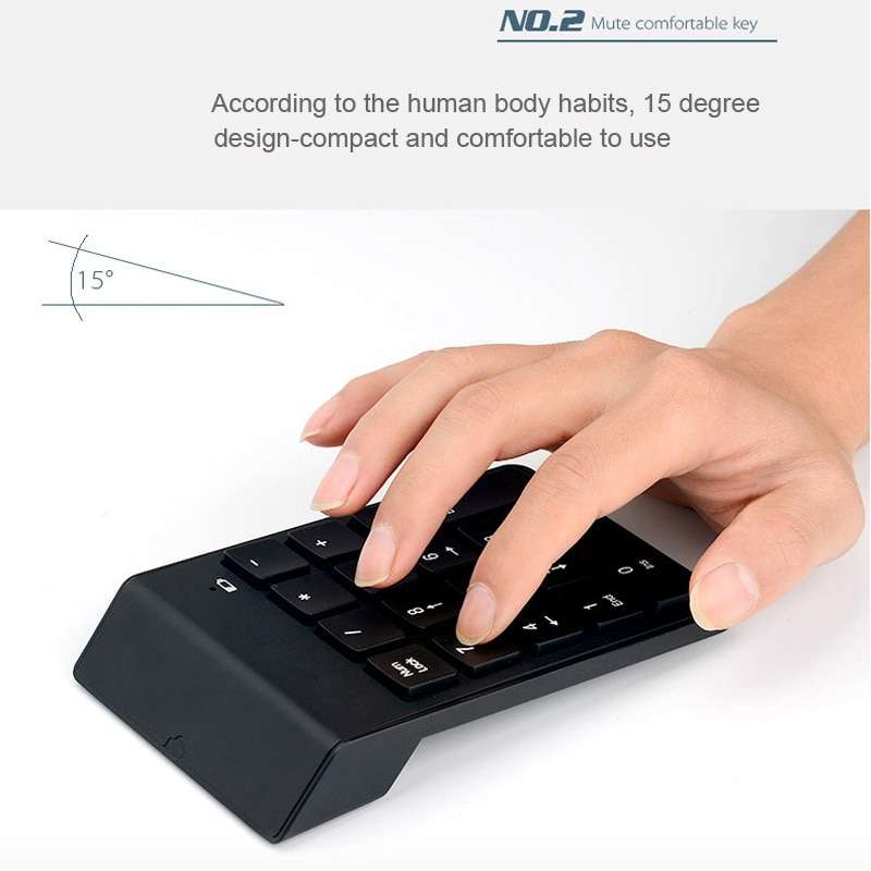 Mini Numeric Wireless Keypad (Unboxed Deal)