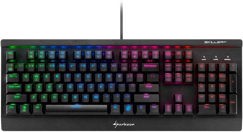 Sharkoon SKILLER SGK3 Mechanical Gaming Keyboard - Red