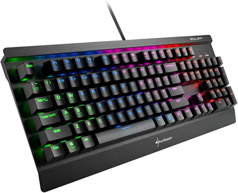 Sharkoon SKILLER SGK3 Mechanical Gaming Keyboard - Red