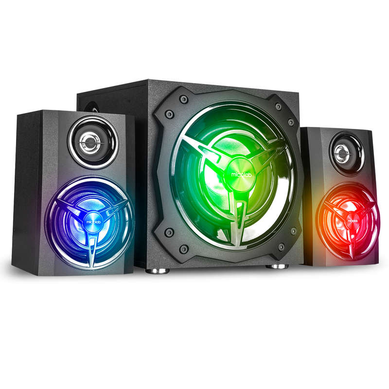 Microlab T11 2.1CH Bluetooth Speakers with LED (Unboxed Deal)