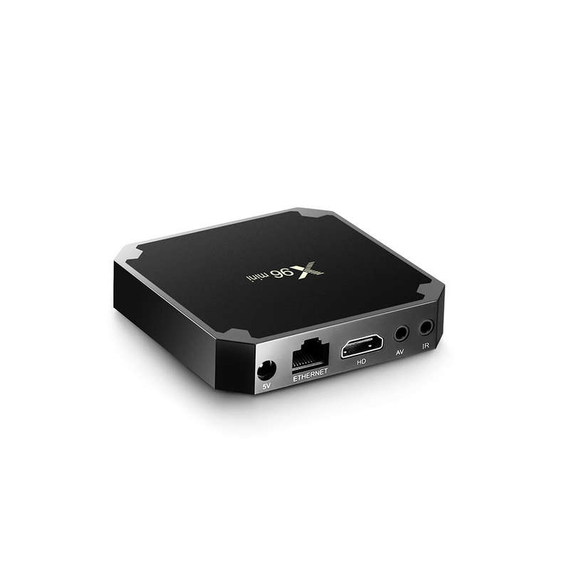 3 Colors Backlit  X96 mini Android 7.1 Smart 4K TV box| 2GB/16GB& RII Air Remote Combo