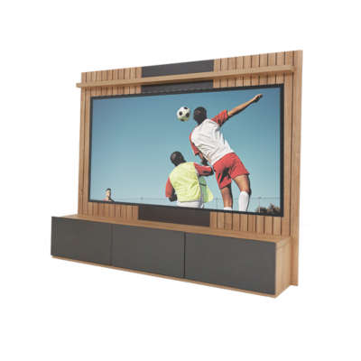 Monte carlo wall unit- oak & charcoal
