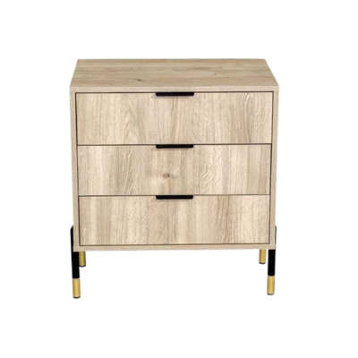Ava bedside table/ chest of drawer- oak
