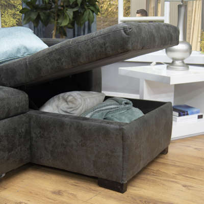 Sam sleeper sofa- grey