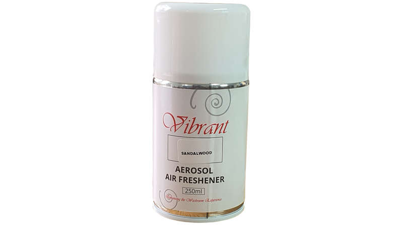 Aerosol Tin Refill for Air Freshner dispenser 250ml-Sandalwood Fragrance