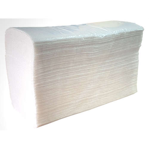 LAMINATED FOLDED HAND TOWEL 2PLY ? 2000 SHEETS ? 240mm x 200mm ? 39gsm ? Interleaved