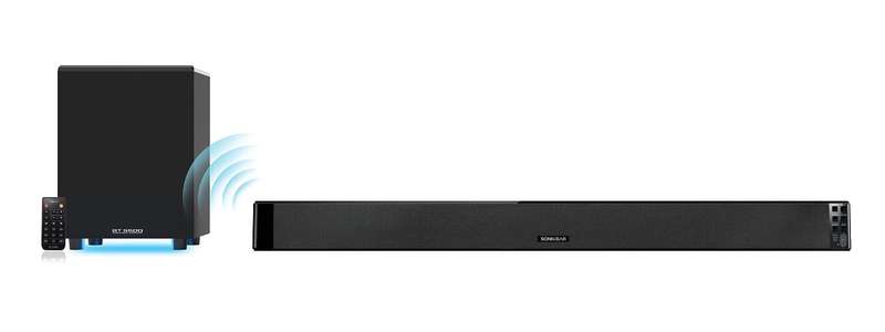 SonicGear BT5500 SonicBar AirBass SoundBar with Wireless SubWoofer