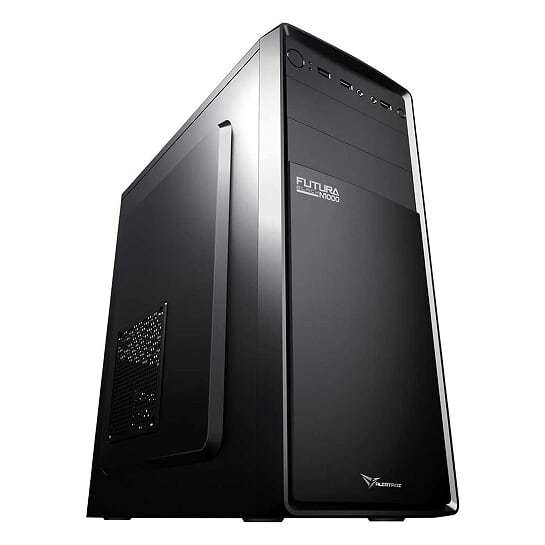 Alcatroz Futura N1000 ATX Case with Magnum Pro 225 PSU - Black