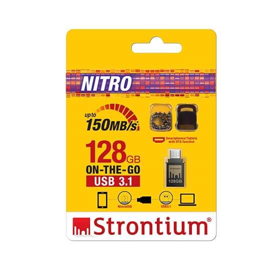 Strontium 128GB Nitro OTG USB 3.1 Flash Drive