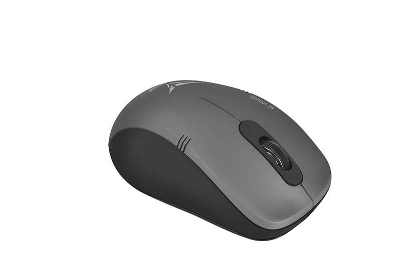 Alcatroz Stealth Air 3 Silent Wireless Mouse - Dark Grey