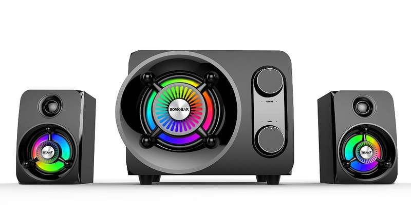 SonicGear Titan Pro 7 BTMI Bluetooth Speaker - Black