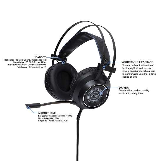 Alcatroz X-CRAFT HP 5 Pro Gaming Headset