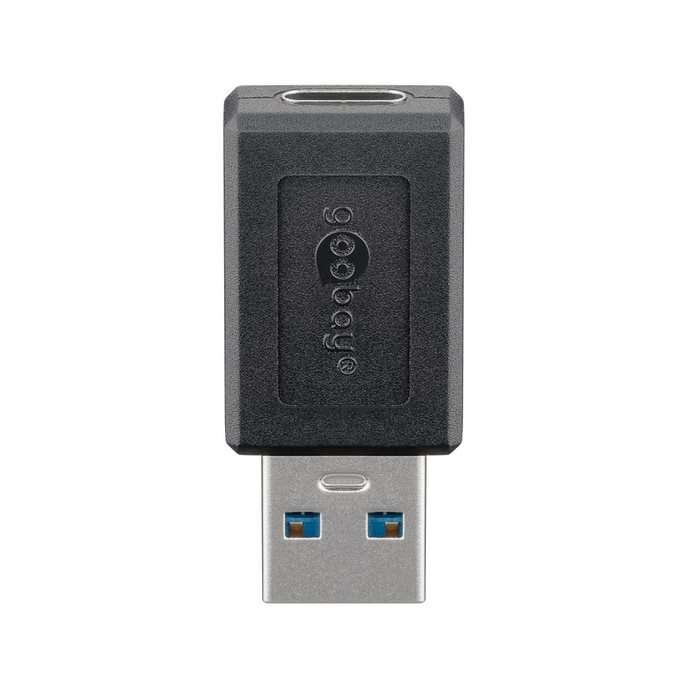 Goobay USB 3.0 to USB-C SuperSpeed Adapter - Black