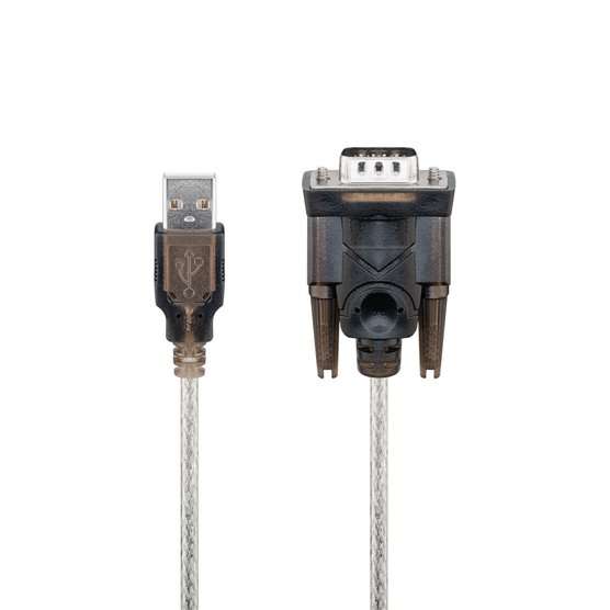 Goobay USB Serial RS 232 Converter 1.5m Cable - Transparent