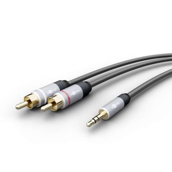 Goobay 3.5mm Jack to RCA Audio Adapter 3m Cable