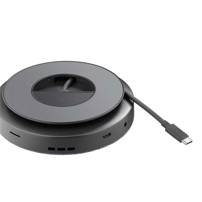Goobay USB-C 11 in 1 Multiport Dock with Wireless Fast Charging and Power Delivery 100 W
