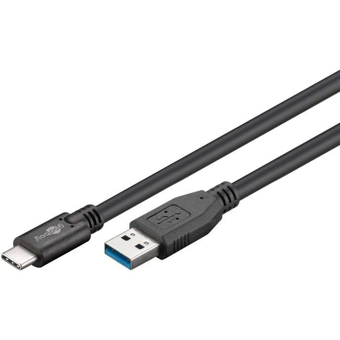 Goobay Sync & Charge Super Speed USB-C to USB A 3.0 Charging 2m Cable