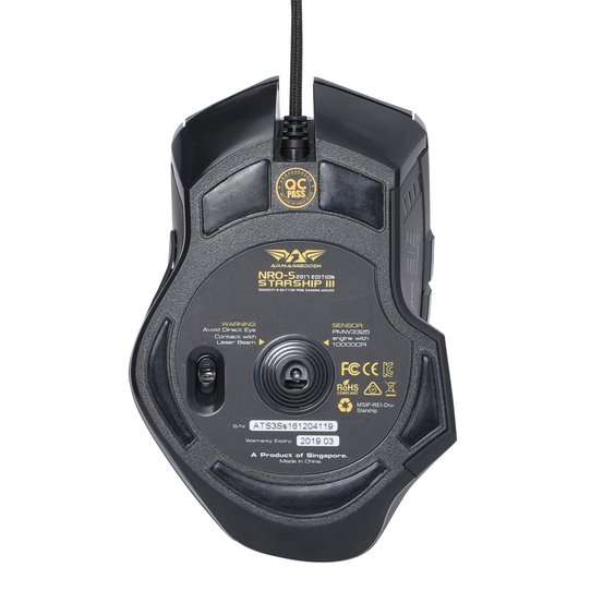 Armaggeddon NRO-5 STARSHIP III RGB Laser Gaming Mouse